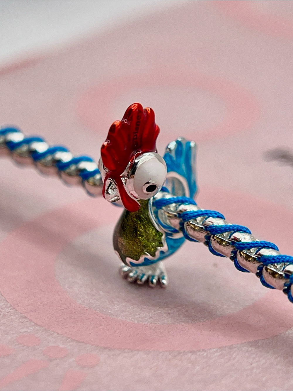 Pandora Disney Moana Hei Hei Rooster Silver Charm - Picture 6 of 6